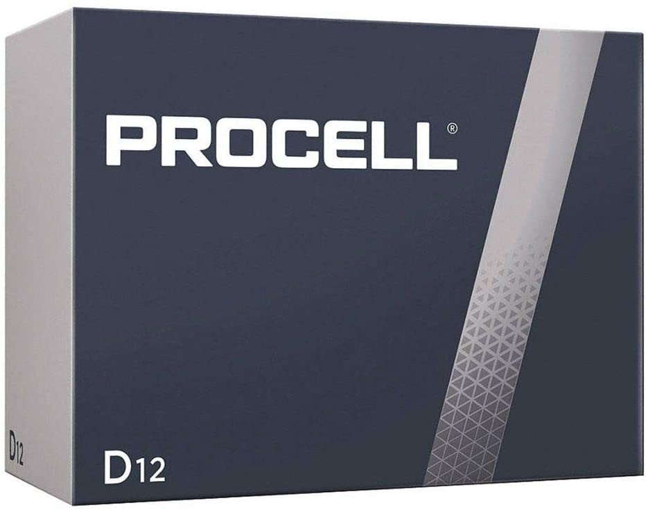Battery Alkaline Duracell® Procell® D Cell 1.5V  .. .  .  